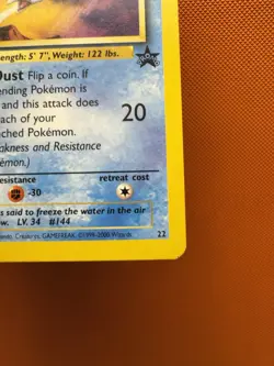 Pokemon Tcg Articuno #22 Pokemon Promo LP #1064 - Image 5