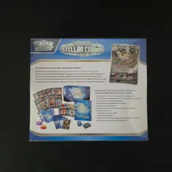 Stellar Crown Pokemon Center Exclusive Elite Trainer Box PKC ETB w/ Acrylic Case - Image 5