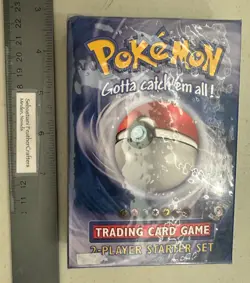 Pokemon Base Set 2 Player Starter Set Theme Deck Factory Sealed 1999 WOTC *MINT* 742818060479 - Image 1
