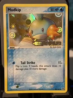 2005 Pokemon Mudkip Holo (ex Emerald) 56/106 - Image 1