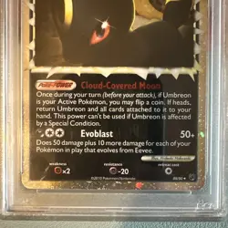 Umbreon Prime - Pokemon HGSS Undaunted 86/90- Ultra Rare - PSA 7 NM - Image 3