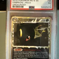 Umbreon Prime - Pokemon HGSS Undaunted 86/90- Ultra Rare - PSA 7 NM - Image 4