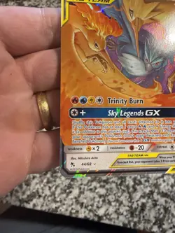 Pokemon TCG Moltres Zapdos Articuno GX 44/68-HIDDEN Fates Ultra Rare NM - Image 5