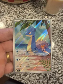 Pokemon TCG Misty's Lapras Destined Rivals 194/182 NM Condition - Image 1