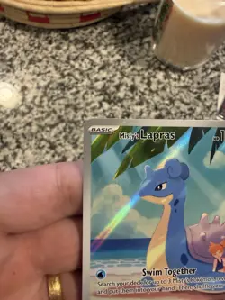 Pokemon TCG Misty's Lapras Destined Rivals 194/182 NM Condition - Image 2