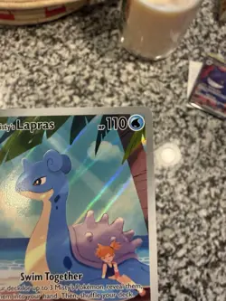 Pokemon TCG Misty's Lapras Destined Rivals 194/182 NM Condition - Image 3