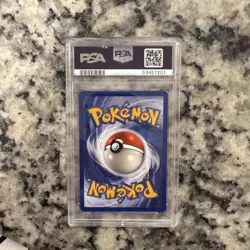 Pokemon Dragonite 4/62 Fossil Holo Unlimited PSA 8 NM-MT - Image 2