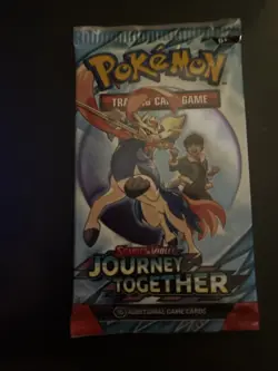 Heavy! Over 22.73 Gram Pokemon Journey Together Booster Pack Sealed - Image 2