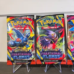 MEGA EVOLUTION PHANTASMAL FLAMES BOOSTER PACKS- ART SET 💎SEALED💎 POKEMON TCG - Image 2