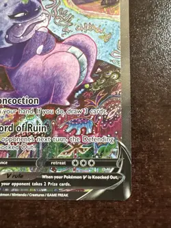 Galarian Slowking v 179/198 Pokemon TCG Chilling Reign VLP - Image 4