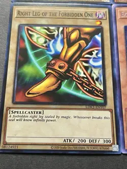 Exodia Full 5 Piece Set | LDK2 + Exodia, The Legendary Defender | YuGiOh! - Image 2