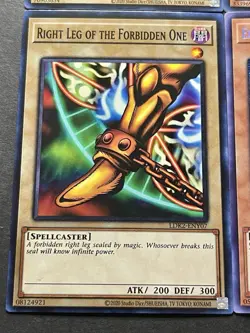 Exodia Full 5 Piece Set | LDK2 + Exodia, The Legendary Defender | YuGiOh! - Image 3