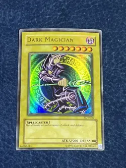 Dark Magician Starter Deck Yugi VLP Sdy Misprint Small Faded & Foil Shift Yugioh - Image 3