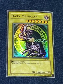 Dark Magician Starter Deck Yugi VLP Sdy Misprint Small Faded & Foil Shift Yugioh - Image 4