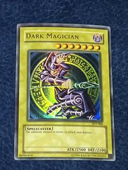 Dark Magician Starter Deck Yugi VLP Sdy Misprint Small Faded & Foil Shift Yugioh - Image 5