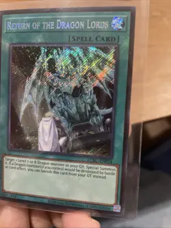 Return of the Dragon Lords LCKC-EN074 Unlimited Secret Rare NM +Bonus FREESHIP! - Image 3