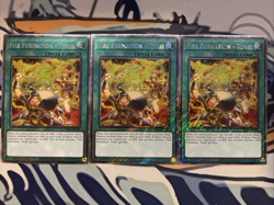 Yugioh Fire Formation - Tenki Platinum Secret Rare RA04-EN201 Near Mint x3 - Image 1