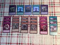 Yu-Gi-Oh! Hecahands Lot Jauzah Starlight Rare, Misprint Xeno, Hidden x2, Etc NM - Image 1