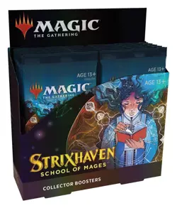 MTG Magic the Gathering Strixhaven School of Mages Collector Booster Box Sealed 630509958863 - Image 1