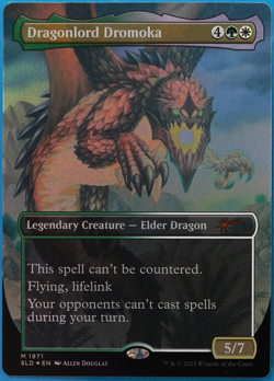 Dragonlord Dromoka (Secret Lair Promo) FOIL NM MTG MAGIC CARD (506959) ABUGames - Image 1