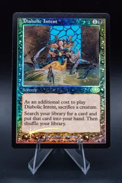 Diabolic Intent: 2001 Magic the Gathering - Planeshift Foil - Image 1