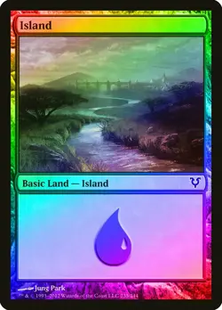 Island (235) FOIL Avacyn Restored NM Basic Land MAGIC GATHERING CARD ABUGames - Image 1