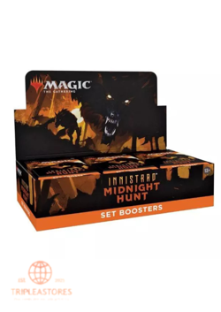 Magic the Gathering MtG INNISTRAD MIDNIGHT HUNT Set Booster Box FACTORY SEALED 630509987184 - Image 1