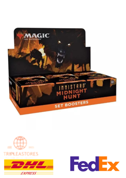 Magic the Gathering MtG INNISTRAD MIDNIGHT HUNT Set Booster Box FACTORY SEALED 630509987184 - Image 2