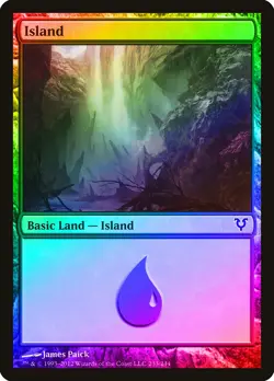 Island (233) FOIL Avacyn Restored NM Basic Land MAGIC GATHERING CARD ABUGames - Image 1