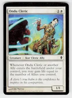 Zendikar #30 Ondu Cleric - Image 1