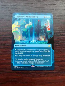 1x SHOWCASE LEYLINE OF ANTICIPATION - Eldraine - MTG - Magic the Gathering - Image 1