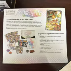 3 Pokemon Prismatic Evolutions Elite Trainer Boxes Factory Sealed Dollar General - Image 4