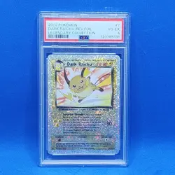 PSA 4 2002 Pokemon Legendary Collection Dark Raichu 7/110 Reverse Holo Foil WOTC - Image 2