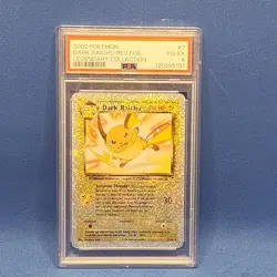 PSA 4 2002 Pokemon Legendary Collection Dark Raichu 7/110 Reverse Holo Foil WOTC - Image 3