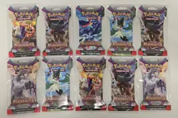 Lot of 10 - Pokemon TCG - Paldea Evolved Sealed Sleeved Booster Packs - Image 1