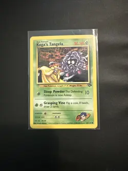 Koga's Tangela 81/132 Gym Challenge Pokemon NM - Image 1