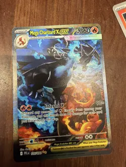 Mega Charizard X EX SIR 125/094 (English) Phantasmal Flames Pokemon TCG - Image 1