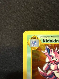 Pokemon TCG Nidoking Base Set Holo Unlimited Rare Card 11/102 Shadowless - Image 3