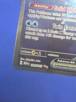 Pokemon Scarlet & Violet 151 Blastoise ex 200/165 Special Illustration Rare NM - Image 5
