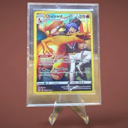 Charizard TG03/TG30 Full Art NM/M Lost Origin Pokemon Card Trainer Gallery - Image 1