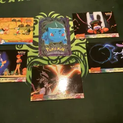 1999 Topps Pokemon Stage 1 E1 Of 12 Holo #01 Bulbasaur. Bonus Pokemon added📈🔥 - Image 1
