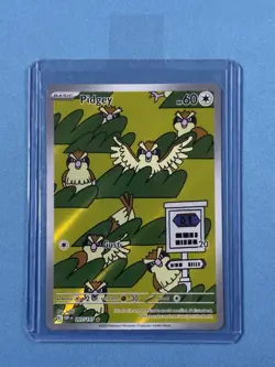 Pidgey 207/197 Obsidian Flames Illustration Rare Pokemon Card Mint NM - Image 3