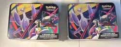 2025 POKEMON TCG 2 COLLECTOR TREASURE CHEST LUNCH BOX TIN (2) NEW/SEALED - Image 3
