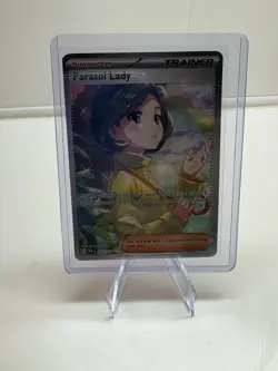 Parasol Lady - 255/182 - Pokemon Paradox Rift Special Illustration Rare Card NM - Image 1