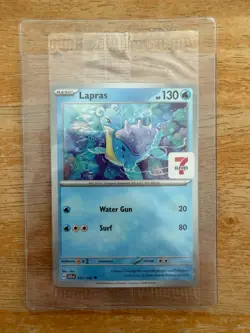 Pokemon Scarlet & Violet Stellar Crown Seven Eleven Promo Lapras 711 7-11 Sealed - Image 1