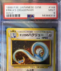 Erikas Dragonair #148 - PSA 9 - Holo - 1998 Japanese Pokemon Gym - Low Pop Mint - Image 2