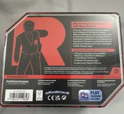4x Pokemon Destined Rivals Team Rocket Tins Lot Brand New Sealed - Image 3