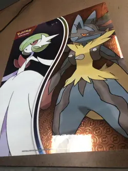 Pokemon TCG Mega Evolution Holo Cardstock Poster - Image 1
