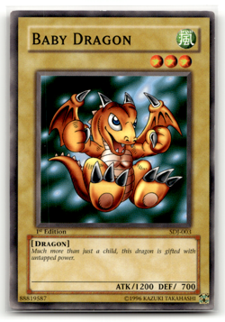 Baby Dragon SDJ-003 1st Edition Common Starter Deck: Joey LP - Image 1
