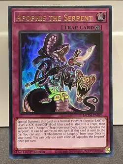 Apophis The Serpent - MZTM-EN010 - Ultra Rare - 1st Edition - LP - Image 1